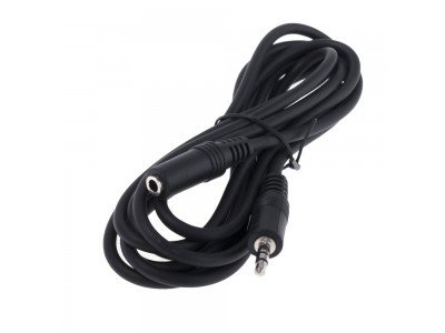 Зображення Шнур джек 3.5 стерео - гніздо 3.5 стерео || 3.0 метри у категорії Штекер 3.5