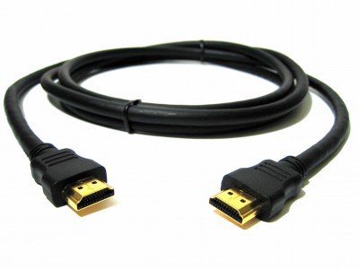 Зображення Кабель HDMI - HDMI GOLD V-1.4 чорний 2 метри у категорії Hdmi