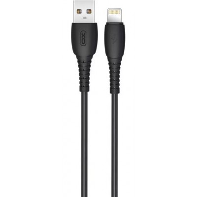 Зображення Шнур Iphone XO-NB-P163 чорний, 1.0 метр у категорії USB