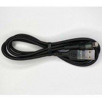 Шнур Iphone Havit HV-CB622C сітка чорний, 1.0 метр