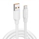 Шнур штекер USB А - штекер USB type C, 120W, 1м,білий Шнур штекер USB А - штекер USB type C, 120W, 1м,білий
