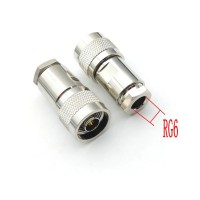 Штекер N-TYPE || RG-6 під кабель Штекер N-TYPE || RG-6 під кабель