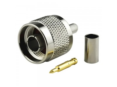Зображення Штекер N-TYPE обтискний || під кабель RG58 у категорії N-TYPE - ПЕРЕХІДНИКИ