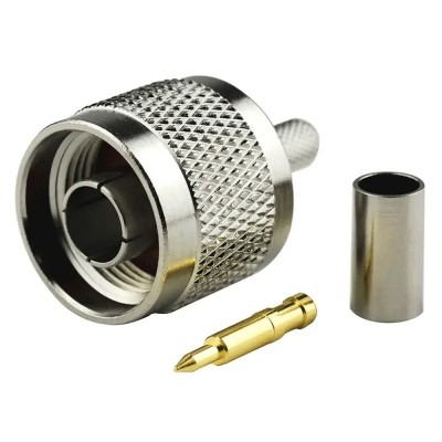 Зображення Штекер N-TYPE обтискний || під кабель RG213 у категорії N-TYPE - ПЕРЕХІДНИКИ