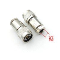 Штекер N-TYPE || RG-6 під кабель Штекер N-TYPE || RG-6 під кабель