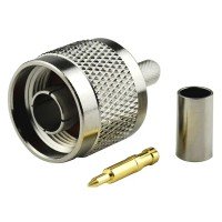 Штекер N-TYPE обтискний || під кабель RG58