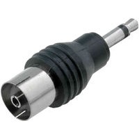 Перехідник штекер 3.5 - гніздо тв