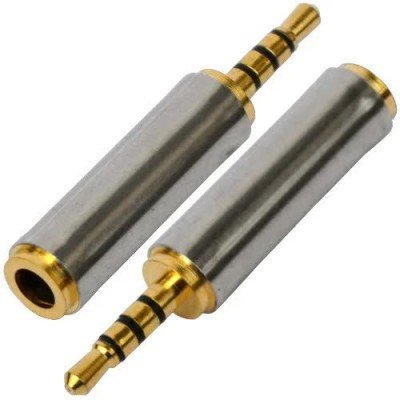 Перехідник штекер 3.5 мм 4x - гніздо 2.5 мм , код: 3109009 у категорії 3.5 - ПЕРЕХІДНИКИ – Купити зараз! Зображення Перехідник штекер 3.5 мм 4x - гніздо 2.5 мм у категорії 3.5 - ПЕРЕХІДНИКИ