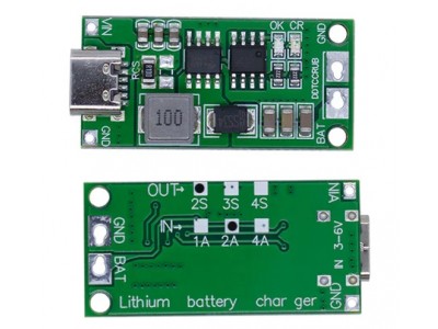 Зображення Модуль зарядки Li-ion 2Sx2A у категорії ЗАРЯДНІ ПРИСТРОЇ
