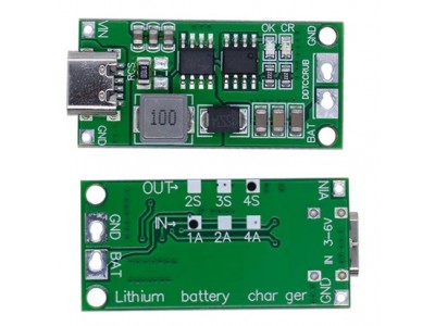 Зображення Модуль зарядки Li-ion 4Sx1A у категорії ЗАРЯДНІ ПРИСТРОЇ