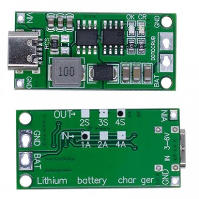 Модуль зарядки Li-ion 4Sx1A , код: 0304010 у категорії ЗАРЯДНІ ПРИСТРОЇ – Купити зараз! Зображення Модуль зарядки Li-ion 4Sx1A у категорії ЗАРЯДНІ ПРИСТРОЇ