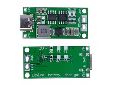 Зображення Модуль зарядки Li-ion 2Sx1A у категорії ЗАРЯДНІ ПРИСТРОЇ