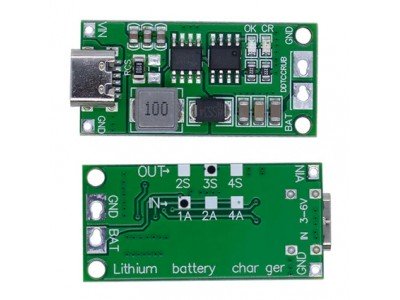 Зображення Модуль зарядки Li-ion 3Sx1A у категорії ЗАРЯДНІ ПРИСТРОЇ