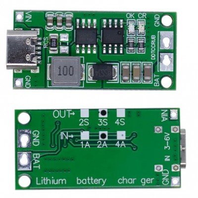 Зображення Модуль зарядки Li-ion 3Sx2A у категорії ЗАРЯДНІ ПРИСТРОЇ