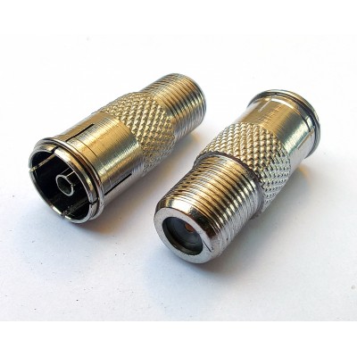 Зображення Перехідник гніздо ТВ - F-гніздо кільце у категорії Телевізійні перехідники