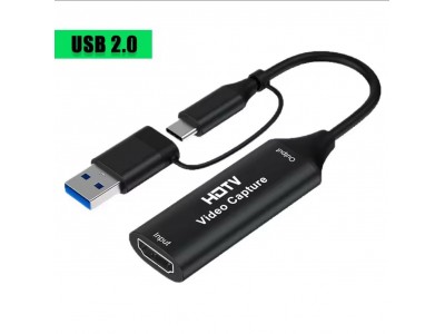 HDMI 1080P to Type-C || Зовнішній модуль захоплення відео та аудіо