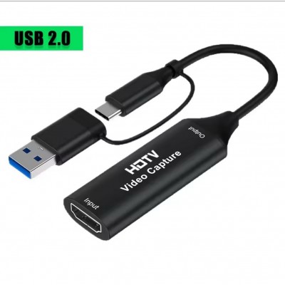 HDMI 1080P to Type-C || Зовнішній модуль захоплення відео та аудіо