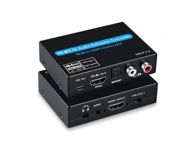 Зображення Аудіо екстрактор MI2.0 ARC optical у категорії МОДУЛЯТОРИ HDMI