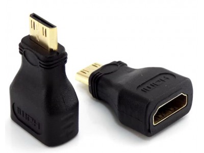 Зображення Перехідник гніздо HDMI - штекер mini HDMI у категорії HDMI - ПЕРЕХІДНИКИ