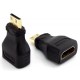 Перехідник гніздо HDMI - штекер mini HDMI