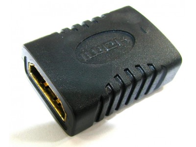Зображення Перехідник гніздо HDMI - HDMI || бочка у категорії HDMI - ПЕРЕХІДНИКИ