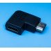 Зображення Перехідник гніздо HDMI - штекер 90&deg; ||  кутовий у категорії HDMI - ПЕРЕХІДНИКИ