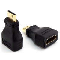 Перехідник гніздо HDMI - штекер mini HDMI