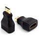 Перехідник гніздо HDMI - штекер mini HDMI