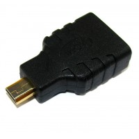Перехідник гніздо HDMI - штекер micro HDMI