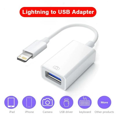 Зображення Перехідник OTG iPhone Lightning /USB3.0 у категорії КАРТКИ ПАМ'ЯТІ