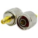 Перехідник штекер N-TYPE - SMA jack