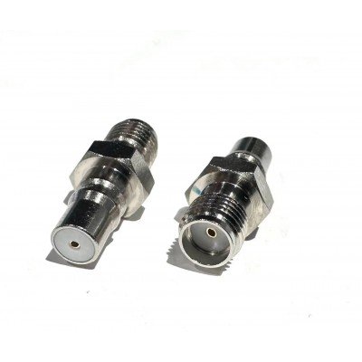 Перехідник штекер QMA - штекер SMA jack Перехідник штекер QMA - штекер SMA jack