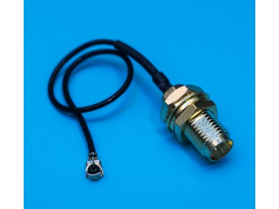 Зображення Перехідник гніздо RP-SMA jack - U.FL IPX RF 1.13 || 15.0 см у категорії SMA - ПЕРЕХІДНИКИ