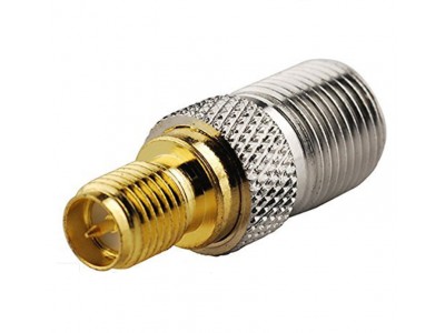 Зображення Перехідник гніздо RP-SMA jack- гніздо F (латунь) у категорії SMA - ПЕРЕХІДНИКИ