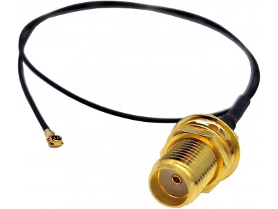 Зображення Перехідник SMA jack - IPX4/MHF4 plug || 5,0 см у категорії SMA - ПЕРЕХІДНИКИ