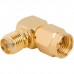 Перехідник SMA plug - SMA jack || 90&deg;