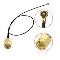 Перехідник SMA plug - IPX4/MHF4 plug || 10,0 см