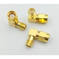 Перехідник RP-SMA plug - RP-SMA jack || 90° Перехідник RP-SMA plug - RP-SMA jack || 90°