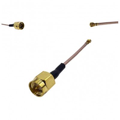 Перехідник SMA jack - IPX4/MHF4 plug || 25,0 см