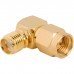 Зображення Перехідник SMA plug - SMA jack || 90&deg; у категорії SMA - ПЕРЕХІДНИКИ