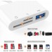 Перехідник OTG Type-C || 3 в 1 TF/SD/USB3.0 , код: 3116005 у категорії КАРТКИ ПАМ'ЯТІ – Купити зараз! Зображення Перехідник OTG Type-C || 3 в 1 TF/SD/USB3.0 у категорії КАРТКИ ПАМ'ЯТІ