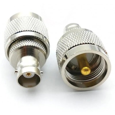 Зображення Перехідник штекер UHF - гніздо BNC у категорії BNС