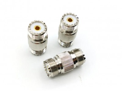 Зображення З'єднувач гніздо UHF - гніздо UHF у категорії UHF - ПЕРЕХІДНИКИ