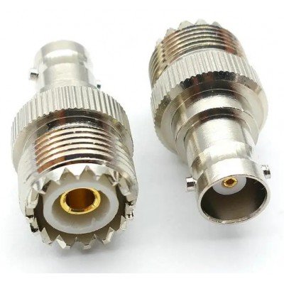 Зображення Перехідник гніздо UHF - гніздо BNC у категорії BNС