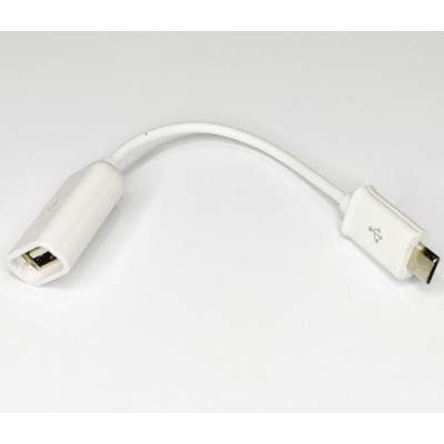 Зображення Шнур гніздо USB || штекер micro USB OTG 0.2 метра у категорії USB - ПЕРЕХІДНИКИ