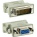 Зображення Перехідник гніздо VGA - штекер DVI-I 24+5 у категорії VGA - ПЕРЕХІДНИКИ