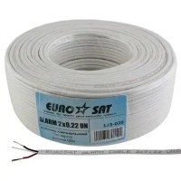 Кабель сигнальний 2x0.22mm EUROSAT Кабель сигнальний 2x0.22mm EUROSAT