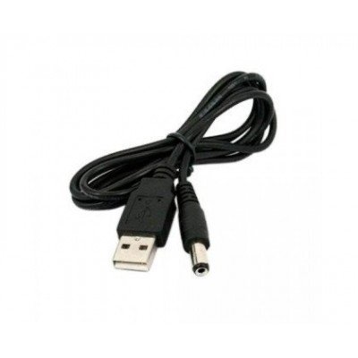 Зображення Шнур USB-А   DC 2,5х5,5мм  0,5 метра у категорії Шнури