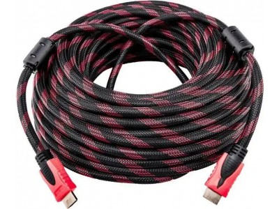 Зображення Кабель HDMI - HDMI GOLD || фільтр+сітка 25 м у категорії Hdmi