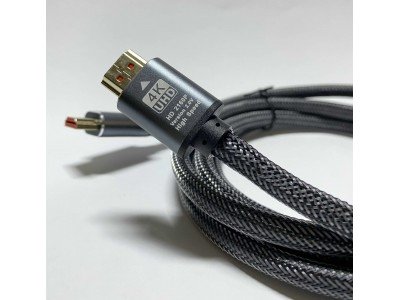 Зображення Кабель HDMI - HDMI GOLD V-2.0 коробка 5 м у категорії Шнури